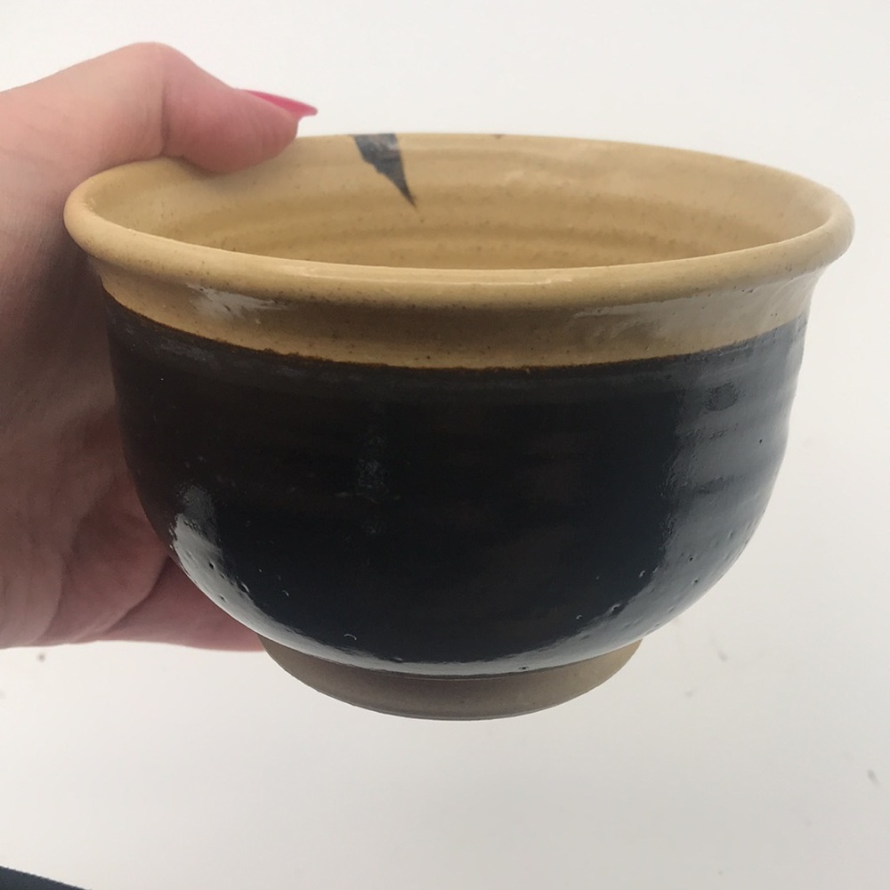 VTG Signed & Dated Studio Art Pottery‎ Bowl - Picture 4 of 8